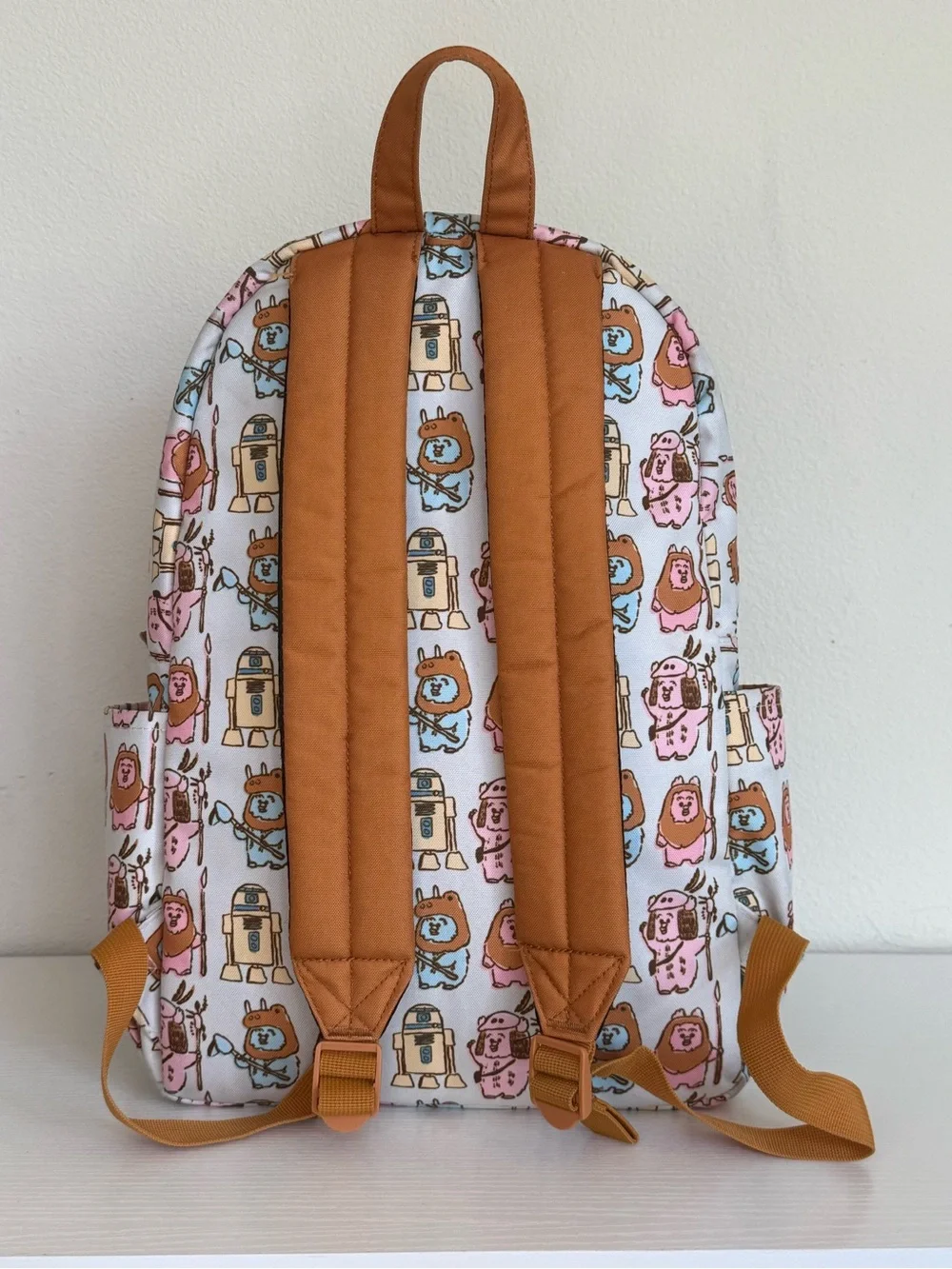 Loungefly Star Wars Pastel Ewok Nylon Backpack Rare Disney Back To School Grail